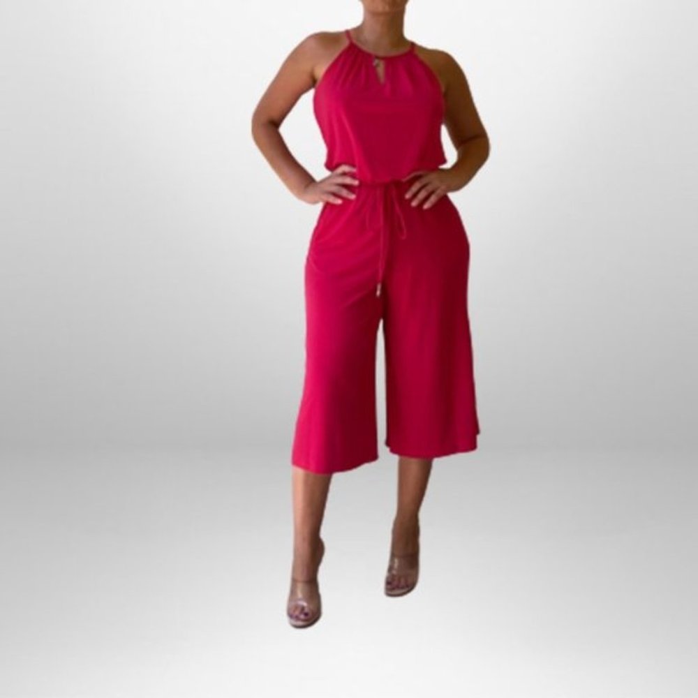 London Times Pink Jumpsuit